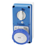 GEWGW 66226N PRESA INTERBLOCCATA IP67 CON FUSIBILI 2P T 16A 230V 6H CON BASE F