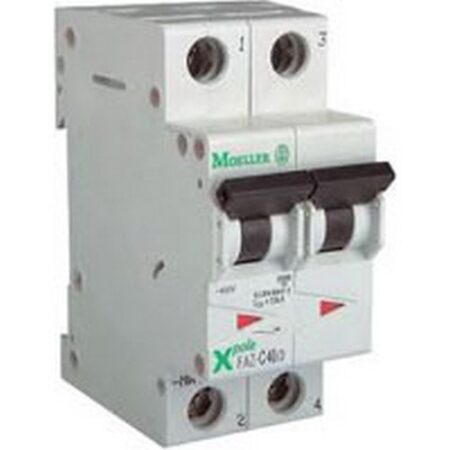 MAGNETOTERMICO 2X10 6KA 2POLI MOELLER 239101