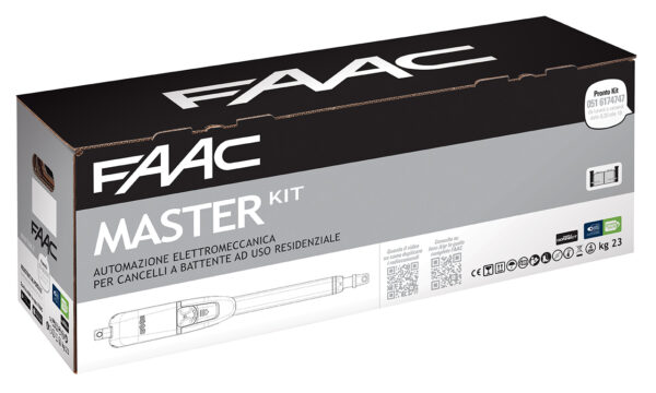 FAAC MASTER KIT 230V AUTOMAZIONE DI CANCELLI
