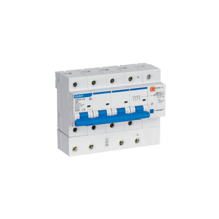 CHINT 820616 NXBLE-125/C80-4P-10-AC30 Interruttore magnetotermico differenziale 4P 80A 30mA 10kA Curva C Tipo AC