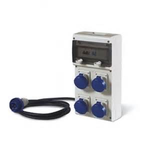 SCAME 630.4506-1058 QUADRO DA CANTIERE PORTATILE 4 PRESE MONOFASI