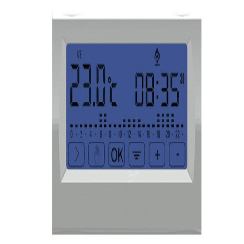 Cronotermostato TOUCH Settimanale incasso " TSWCR615BI
