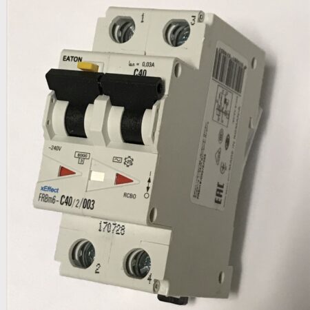 EATON 170728  MAGNETOTERMICO DIFFERENZIALE 40A 2POLI 6KA 30MA