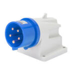 GEWISS 60405 SPINA FISSA DA PARETE A 90° - IP44 - 3P+T 16A 200-250V 50/60HZ - BLU - 9H