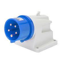 GEWISS 60405 SPINA FISSA DA PARETE A 90° - IP44 - 3P+T 16A 200-250V 50/60HZ - BLU - 9H