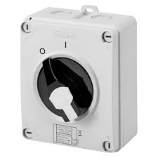 GEWISS 70404 SEZIONATORE ROTATIVO HP 32A 2P MANOPOLA NERA IP65