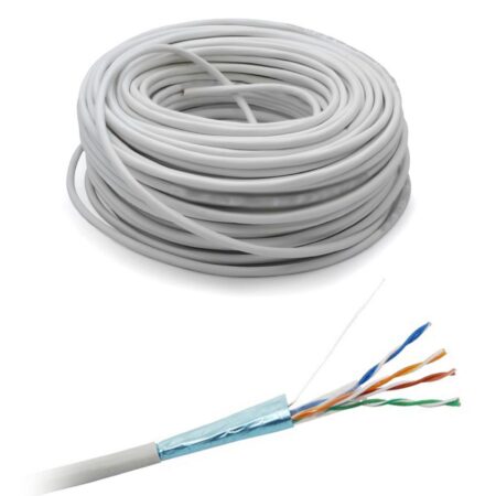 CAVO FTP CAT5e grigio LIFE50T2185B-100MT