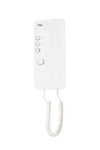 URMET 1150/1 Citofono Mìro, 1 tasto, bianco, sistema 4+n 1150/1