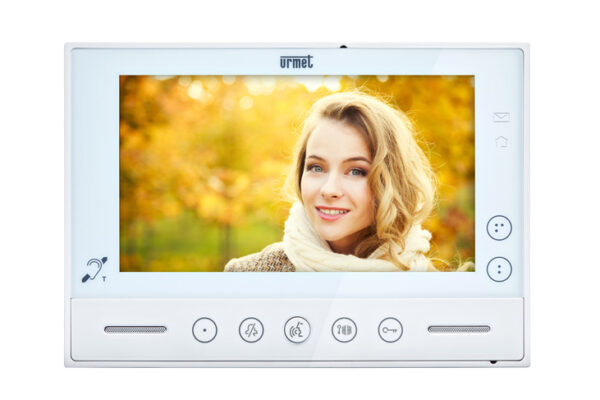 URMET 1719/1 VIDEOCITOFONO 7 SOFT TOUCH 2V