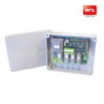 BFT D113718 00002 Ricevente 4 canali da esterno 433 MHz rolling code. Alimentazione 230 V.