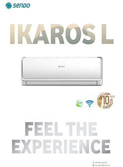 CONDIZIONATORE MONOSPLIT INVERTER 9000BTU WIFI SENDO CLASSE A+++ R32